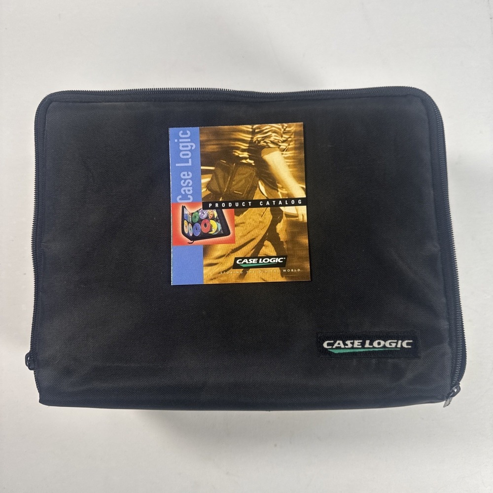 Vintage Case Logic CD Case 24 Disc Storage Holder